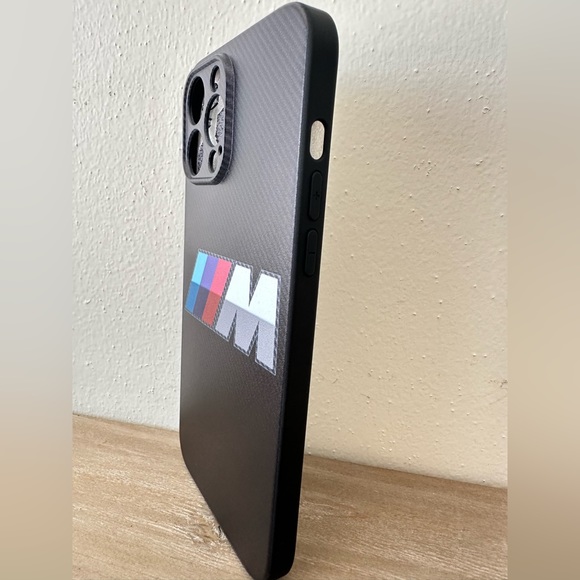 iPhone 13 Pro Max Rubber Phone Case BMW M sport - Picture 2 of 3